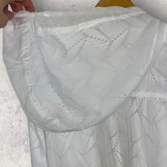 NWT‎ Free People White Salt Spray Jacket Retro Zip Size XS New With Tag Coat New - Picture 12 of 16